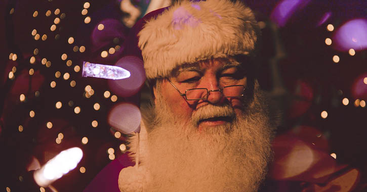 Father Christmas at Raby Castle